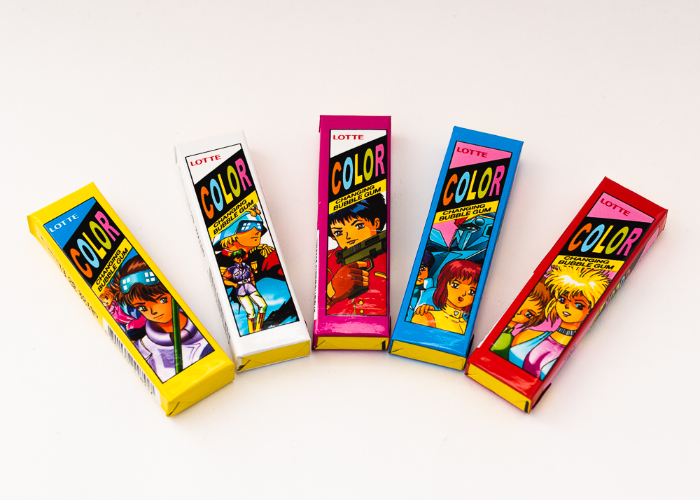 Жевательная резинка «LOTTE» КОЛОР АНИМЕ
упаковка 5 пластин