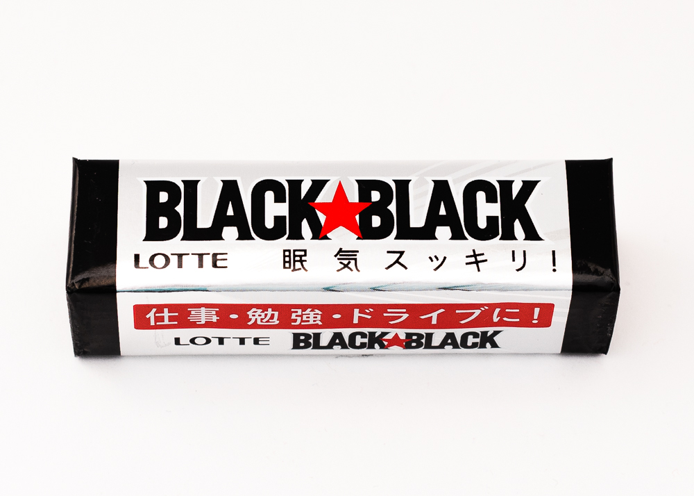 Жевательная резинка 
«LOTTE» BLACK BLACK GUM
упаковка 9 пластин