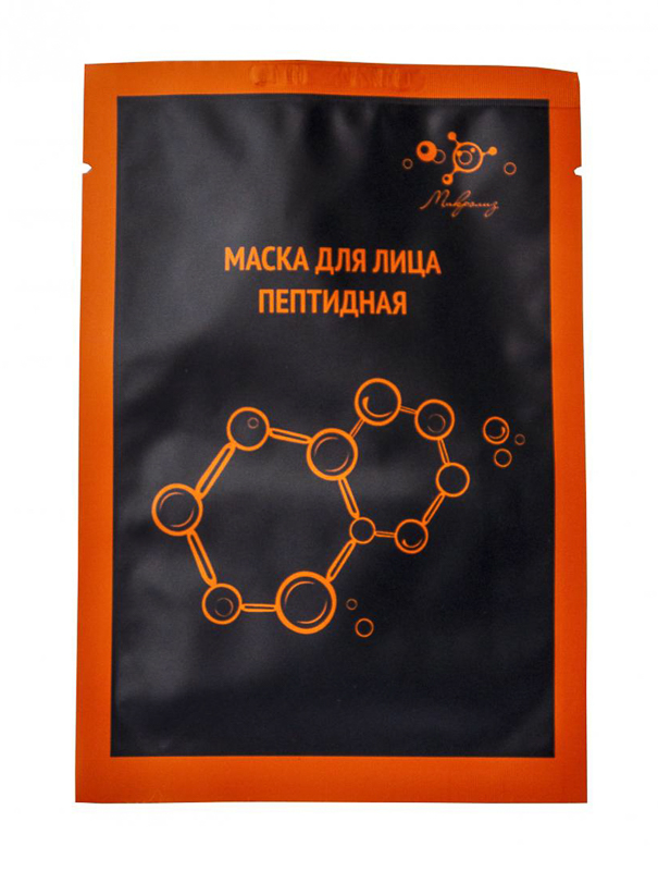 2.3. Маска для лица 
ПЕПТИДНАЯ
тканевая, саше 25 гр
Оптовая цена от 3 шт. !
Предзаказ_сентябрь 2020 г.!