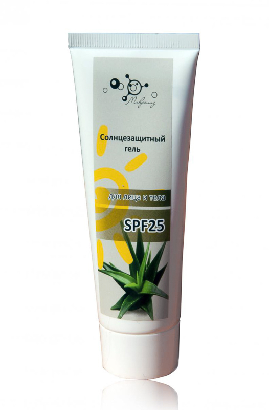 8.1. Солнцезащитный гель 
SPF25 с маслом арганы 
для лица и тела
 туба 65 мл
Оптовая цена от 3 шт.!
Предзаказ_сентябрь 2020 г.!